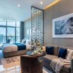 Fully Furnished Studio | Prive by DAMAC (Aykon City) | Luxury Canal View